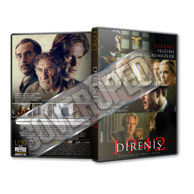 Direniş 1942 - Burning at Both Ends - 2021 Türkçe Dvd Cover Tasarımı